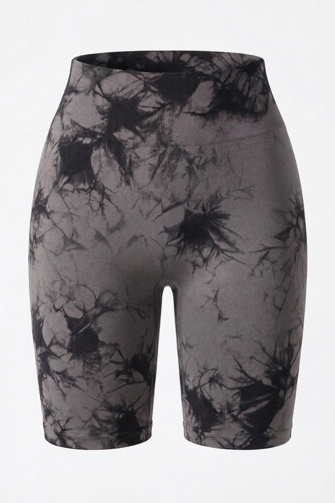 Dames High Waist Legging | Slim Fit | Tie-Dye | Sportieve Capri Legging