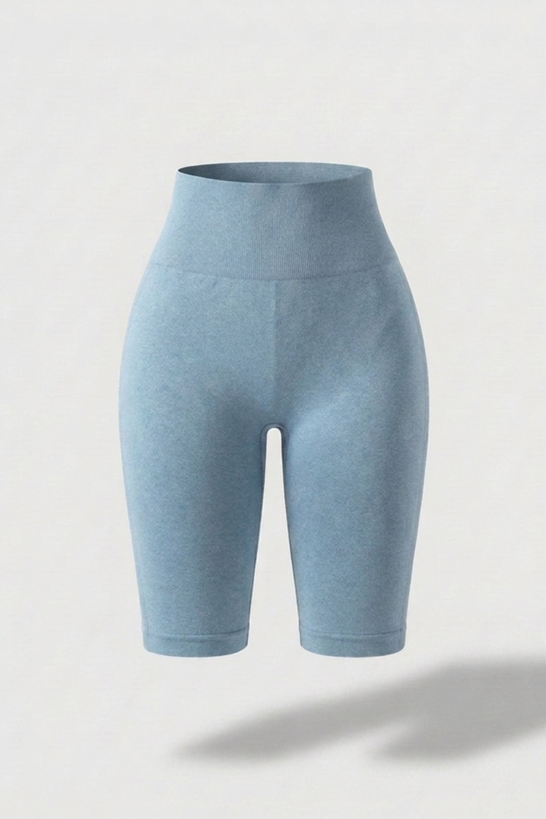 Dames High Waist Shorts | Aansluitende Fit | Contour Detail | Sportieve Biker Short