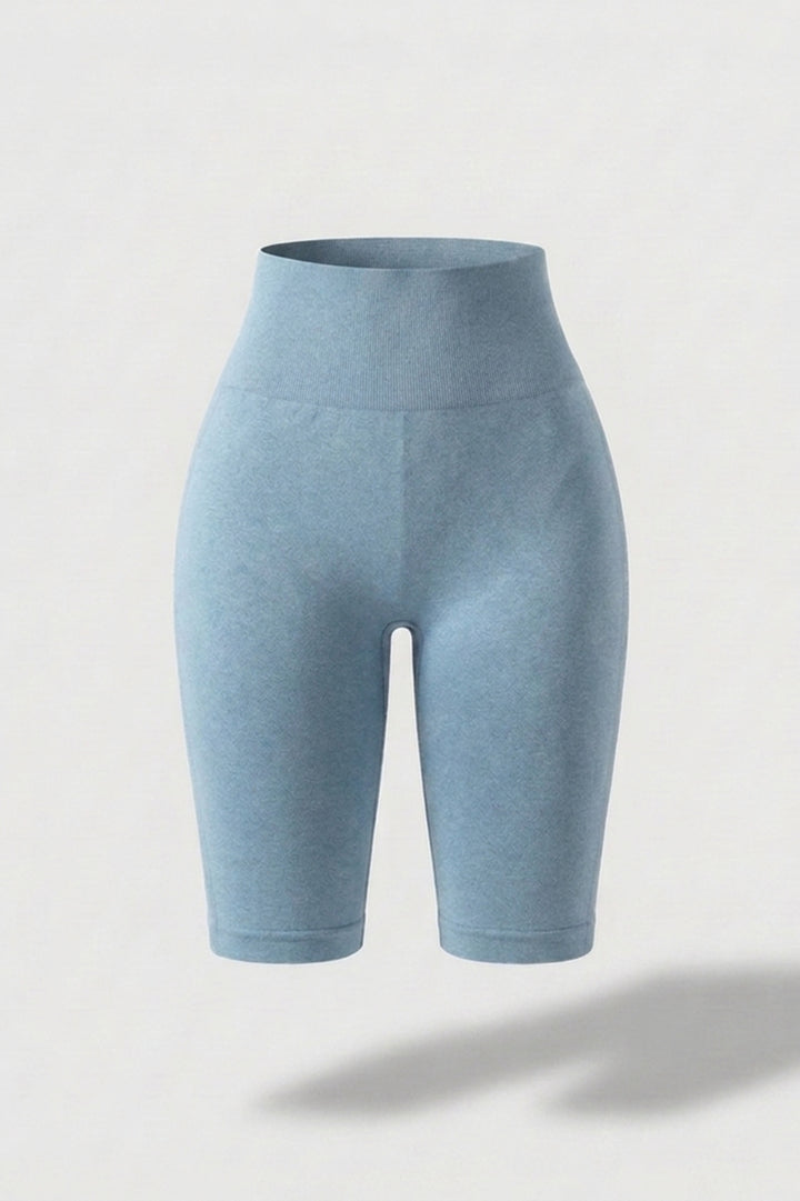 Women's High Waist Shorts | Body-Hugging Fit | Contour Detail | Sporty Biker Shorts