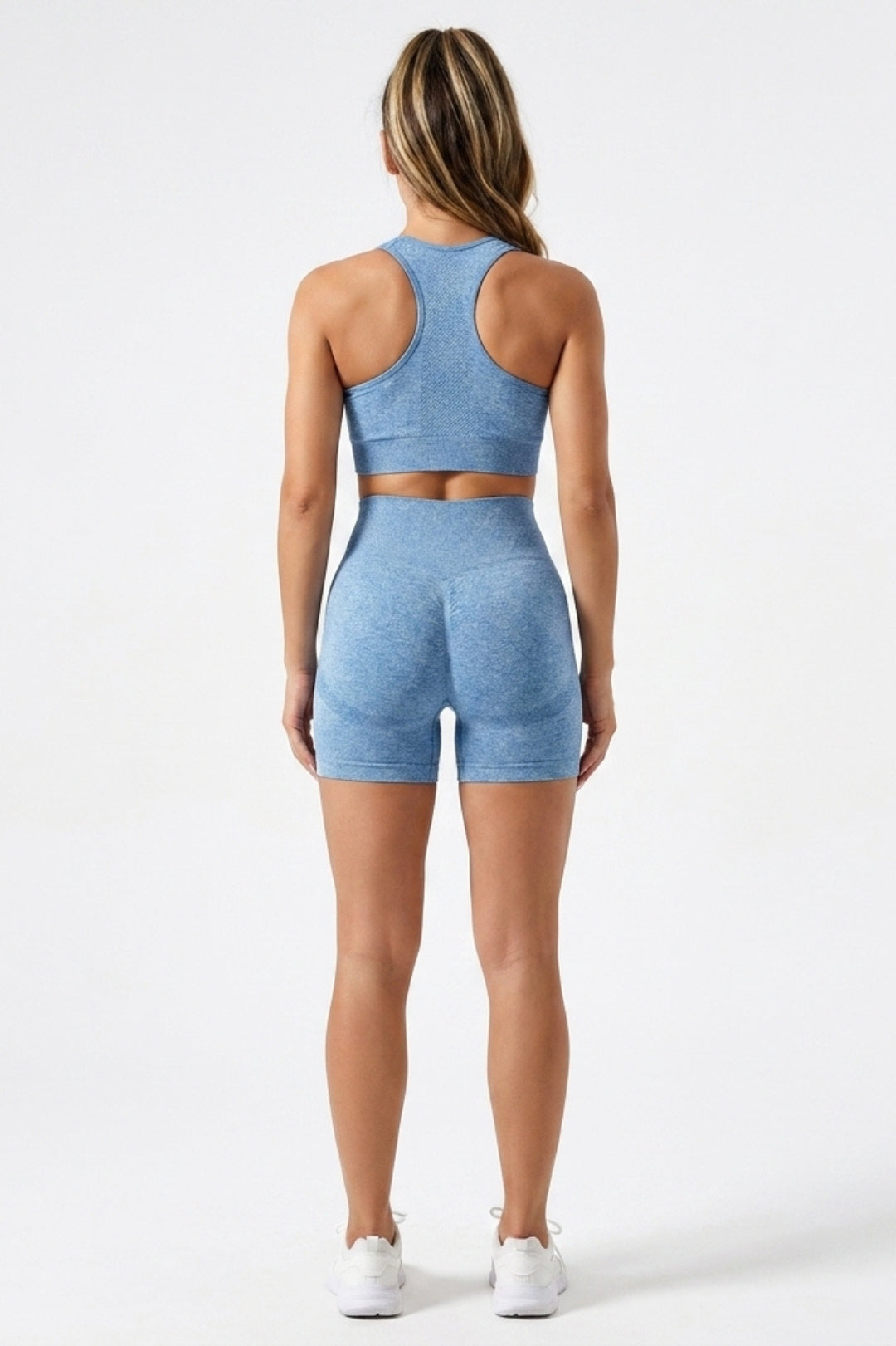 Dames High Waist Shorts | Aansluitende Fit | Contour Look | Activewear Short