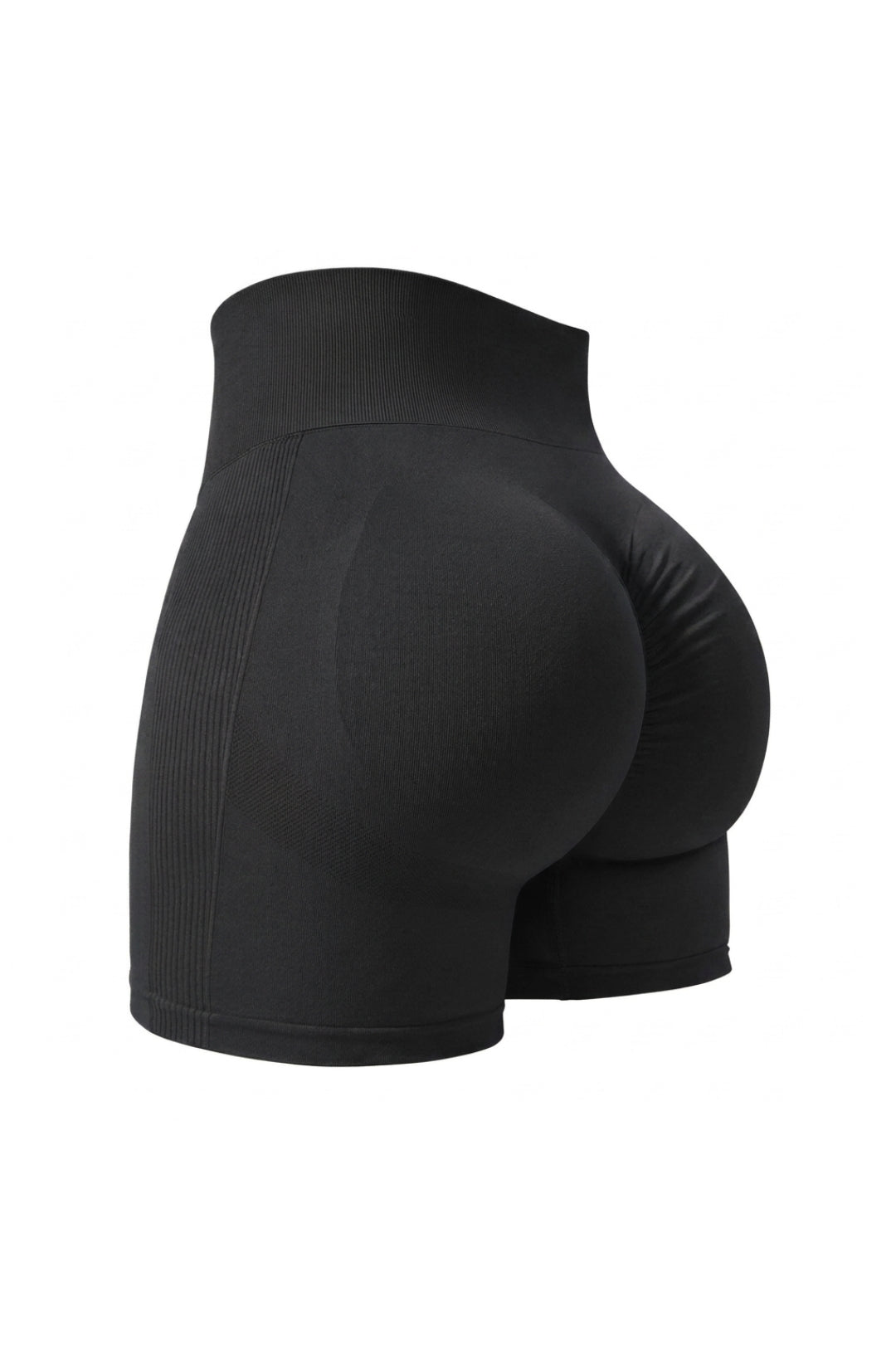 Dames High Waist Shorts | Aansluitende Fit | Seamless Look | Sportieve Biker Short