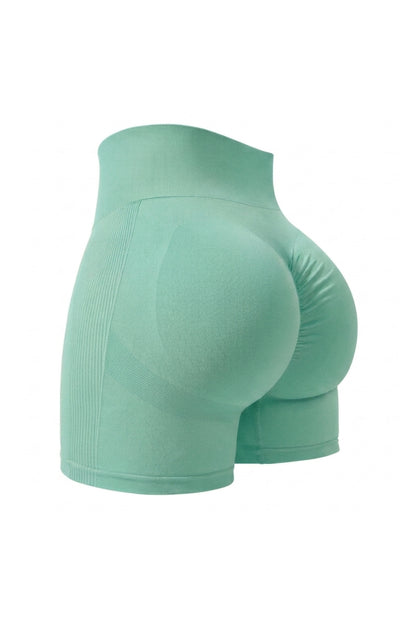 Dames High Waist Shorts | Aansluitende Fit | Seamless Look | Sportieve Biker Short