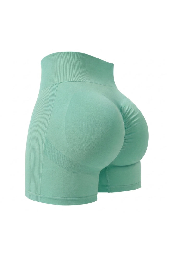 Women's High Waist Shorts | Body-Hugging Fit | Seamless Look | Sporty Biker Shorts