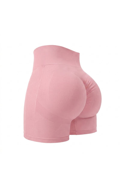 Dames High Waist Shorts | Aansluitende Fit | Seamless Look | Sportieve Biker Short