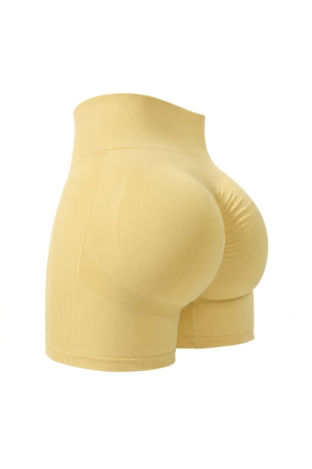 Dames High Waist Shorts | Aansluitende Fit | Seamless Look | Sportieve Biker Short