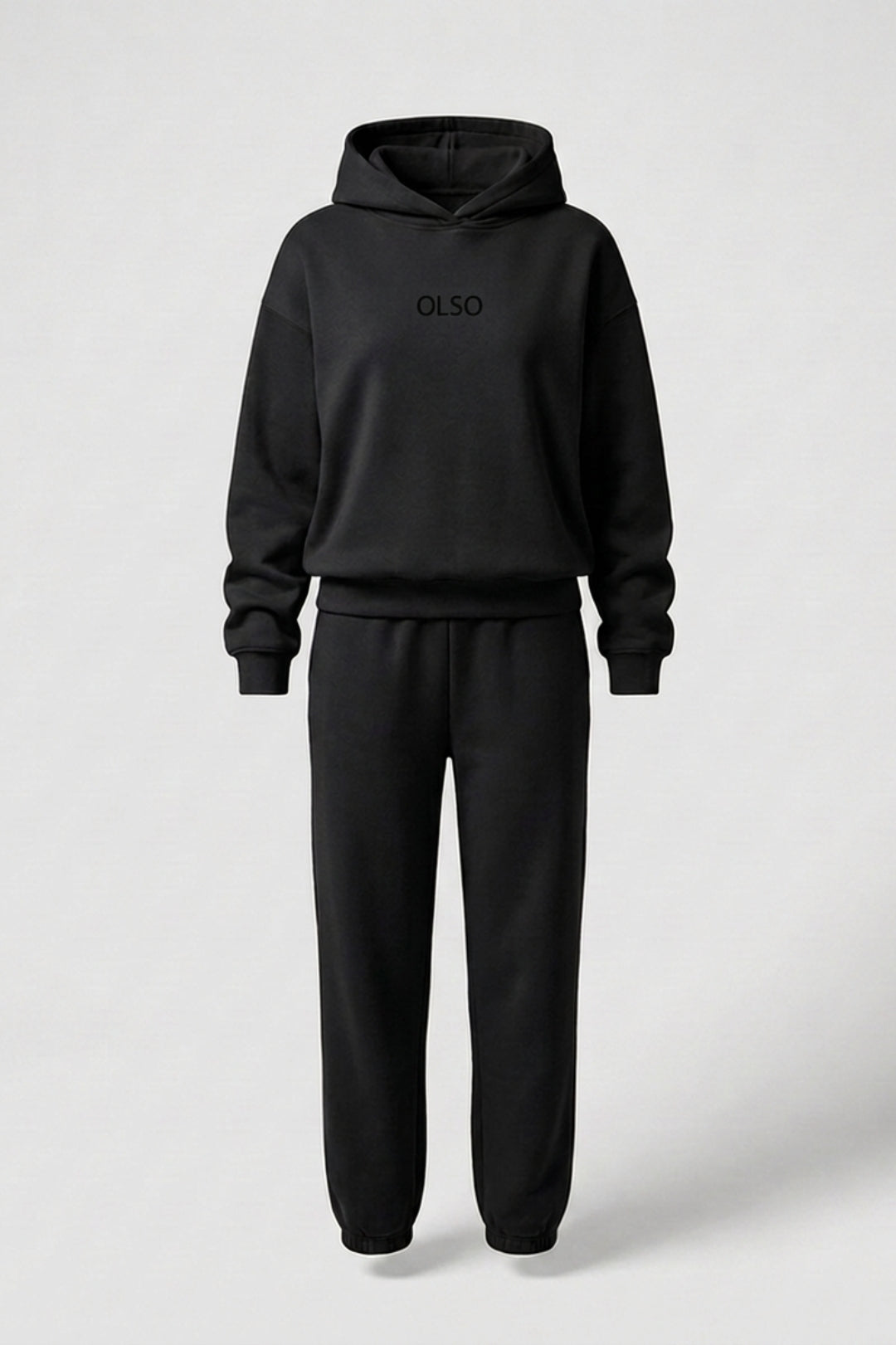 Dames Joggingpak | Oversized Hoodie | Blauwe Athleisure Set