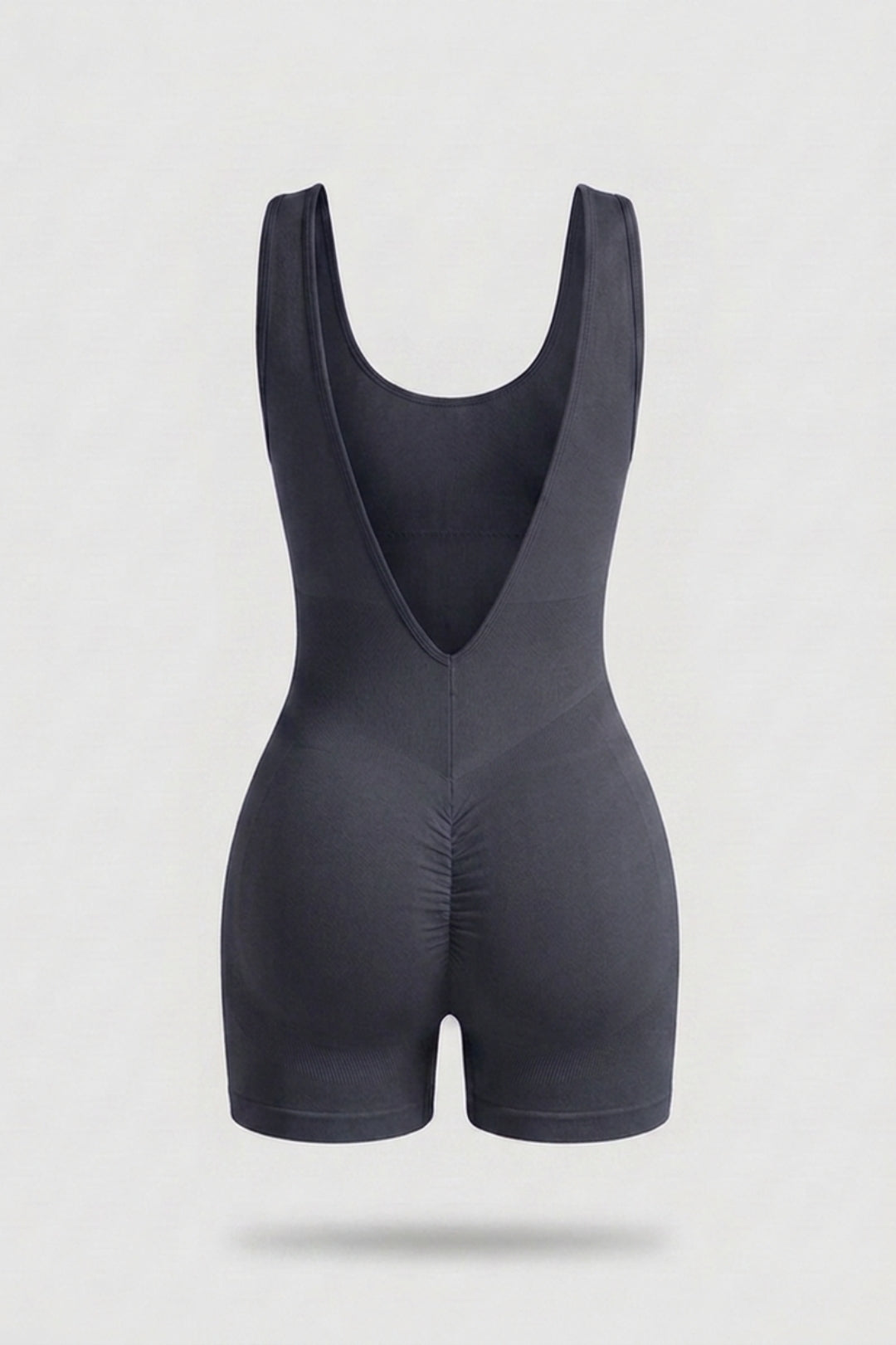 Dames One Piece jumpsuit | Sculpting Fit | Open Back | Sport Jumpsuit Short