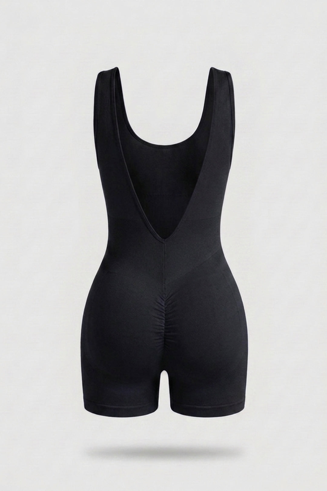 Dames One Piece jumpsuit | Sculpting Fit | Open Back | Sport Jumpsuit Short