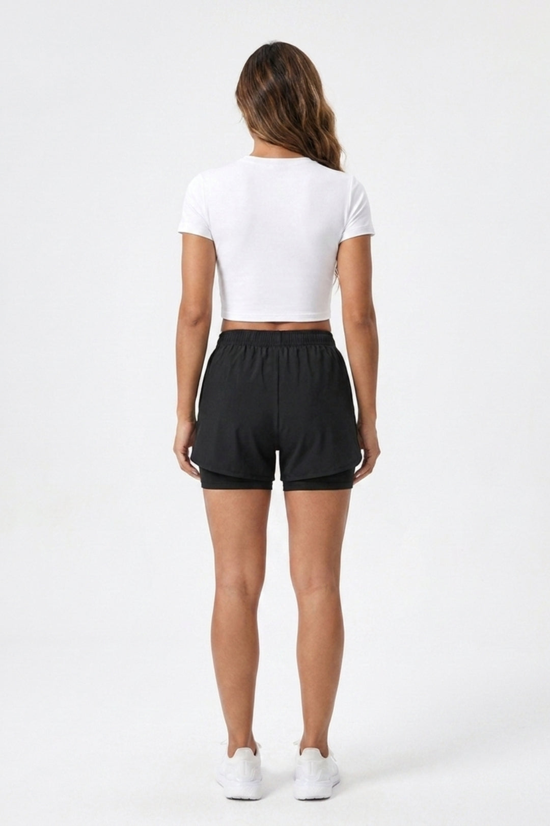 Dames Running Short | Reflecterend Detail | Hardloop short Met Binnen broek