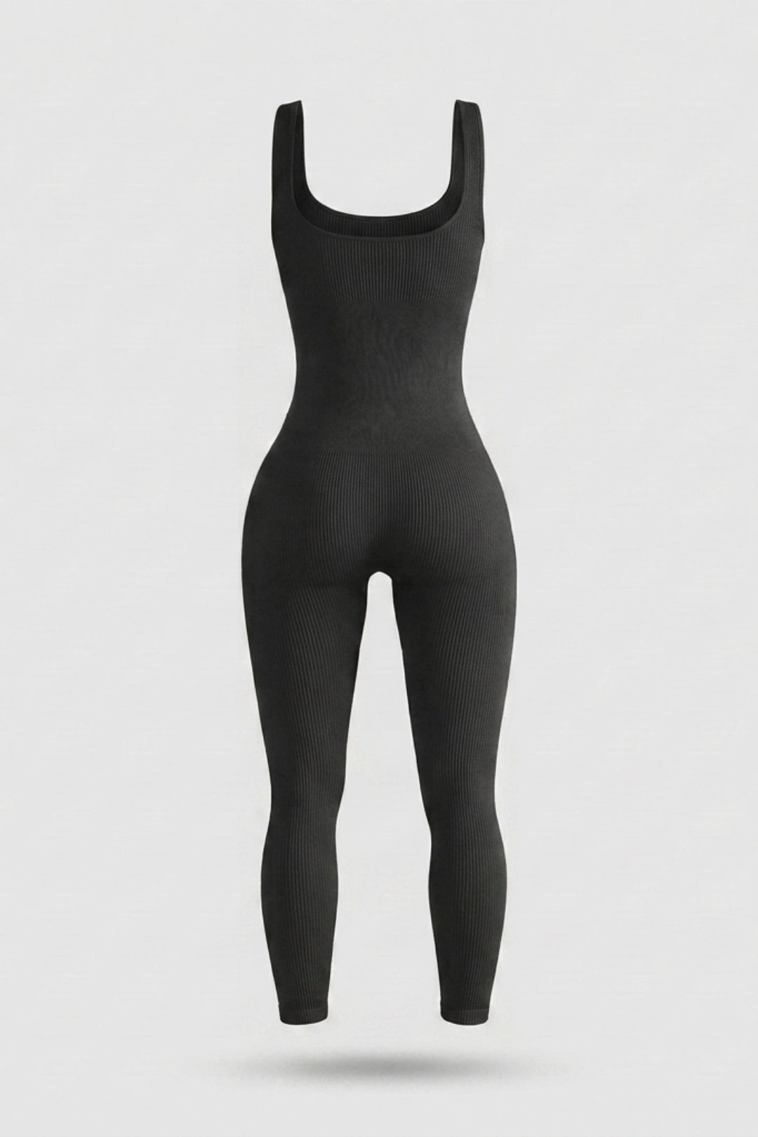 Dames Sculpting Onesie | Ribbed Stretch Fit | Mouwloze Activewear Jumpsuit