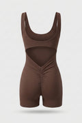 Dames Sculpting Playsuit | Comfort Stretch Fit | Mouwloze Sport Jumpsuit | Activewear