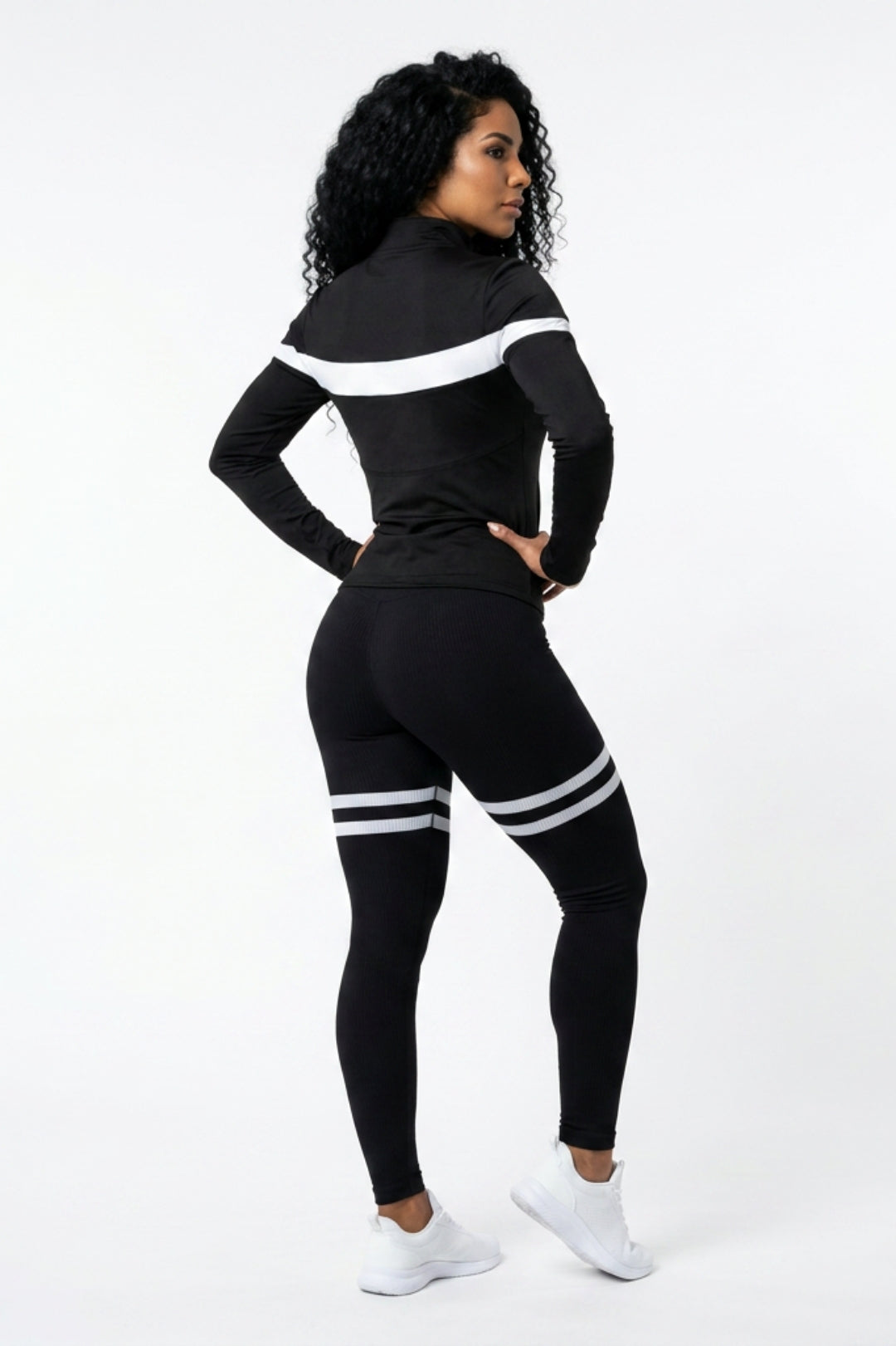 Dames Sportjack | Aansluitende Pasvorm | Volledige Ritssluiting | Activewear Jack