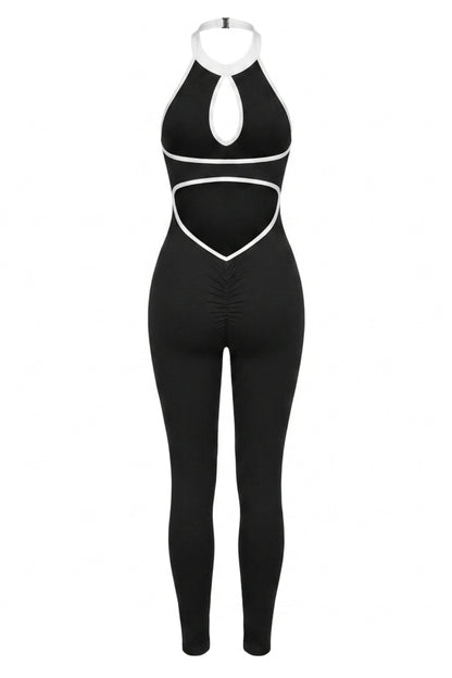 Dames Sport Jumpsuit | Sculpting Fit | Open Rug | Activewear Onesie