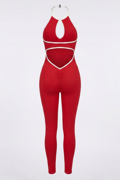 Dames Sport Jumpsuit | Sculpting Fit | Open Rug | Activewear Onesie