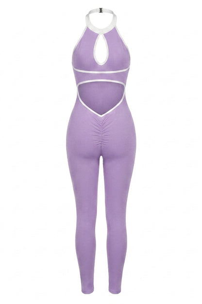 Dames Sport Jumpsuit | Sculpting Fit | Open Rug | Activewear Onesie