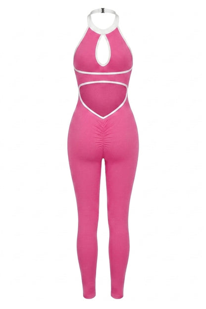 Dames Sport Jumpsuit | Sculpting Fit | Open Rug | Activewear Onesie