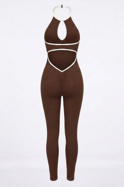 Dames Sport Jumpsuit | Sculpting Fit | Open Rug | Activewear Onesie
