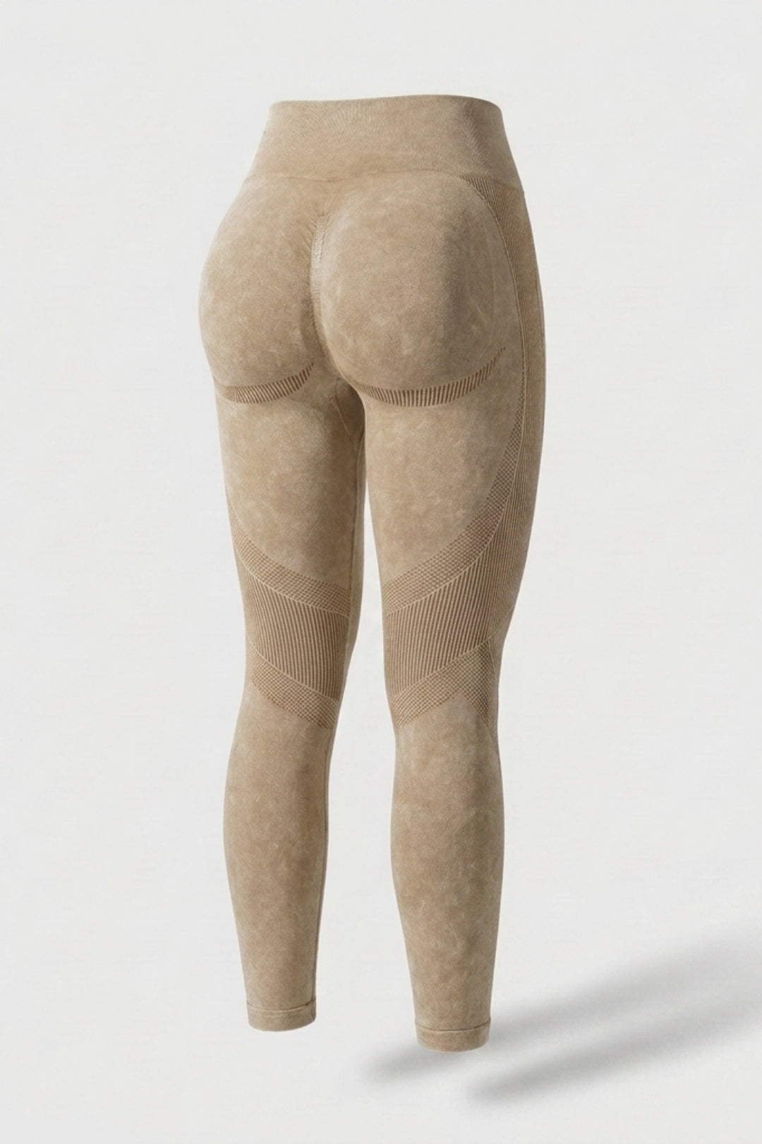 Dames Sport Legging | Sculpting Fit | High Waist | Acid Wash Legging