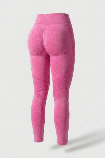 Dames Sport Legging | Sculpting Fit | High Waist | Acid Wash Legging