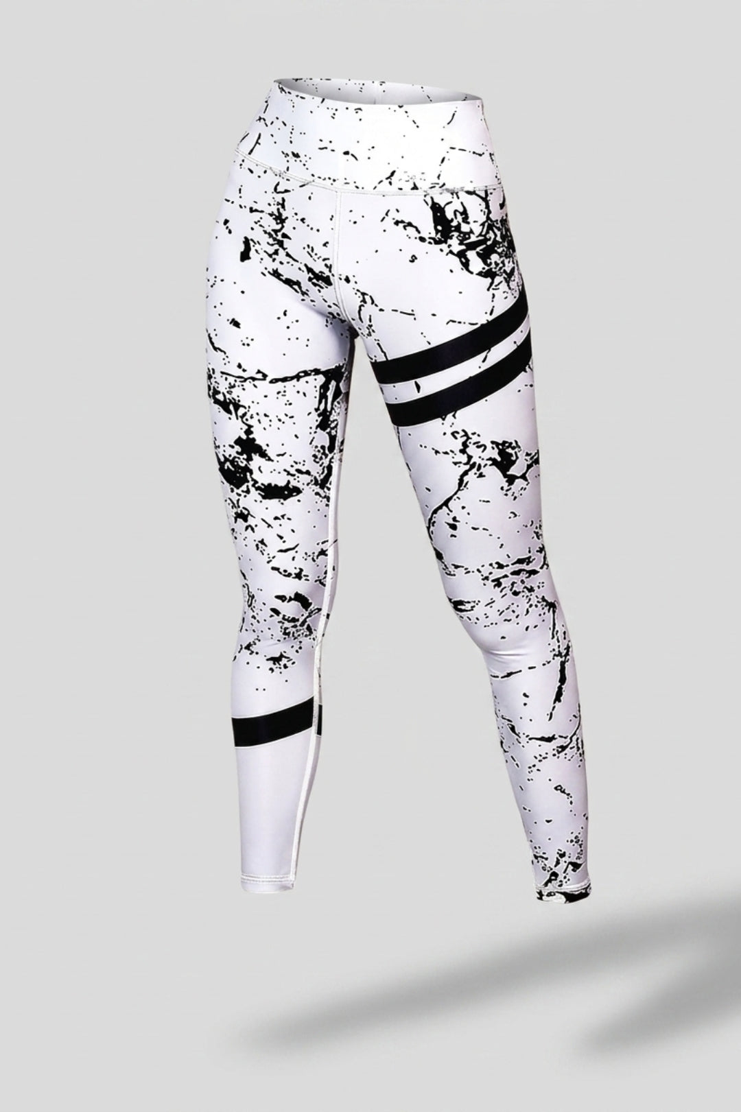 Women's Sports Leggings, Outdoor Sport Fashion Graffiti Print Pattern Workout Fitness Training Moisture-Wicking, Elastic, Perfect for Outdoor Activities and Fitness