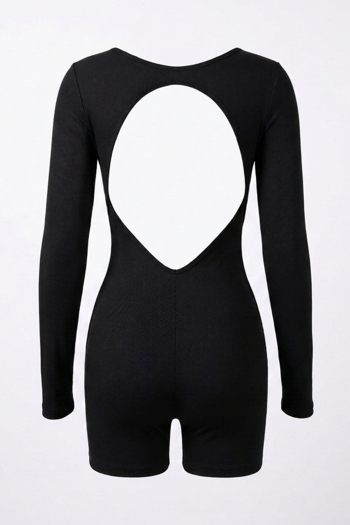 Dames Sport Onesie | Sculpting Fit | Open Rug | Long Sleeve Onesie