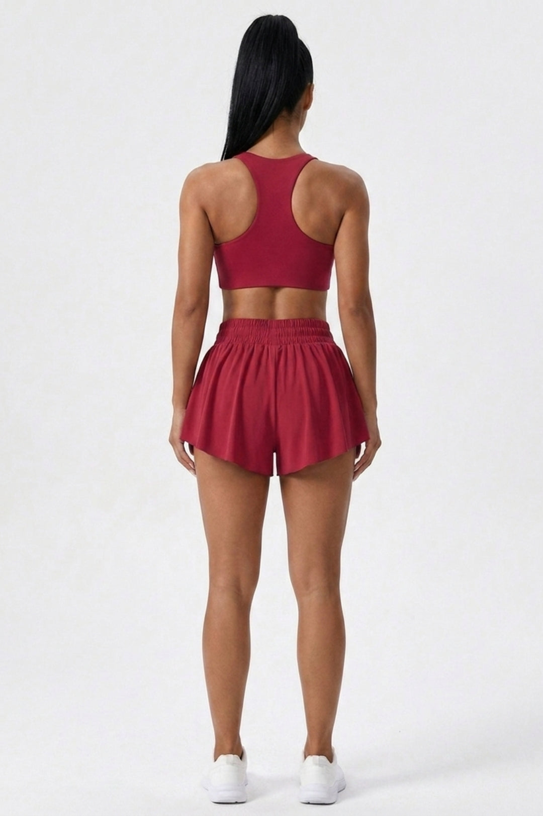 Dames Sport Rok | Ingebouwd Broekje | Tenniskort | Ren Short