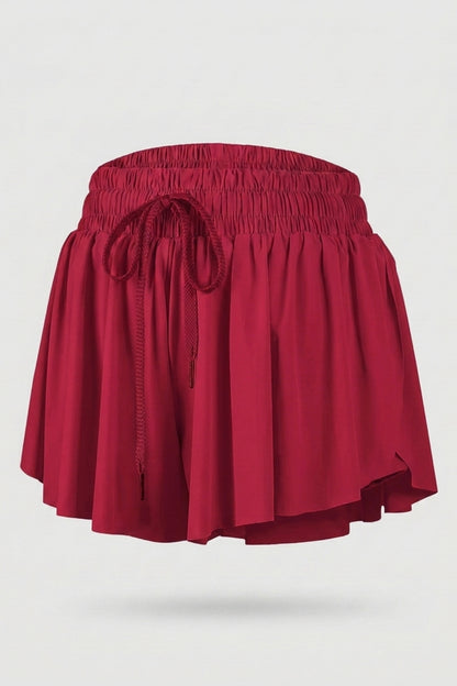 Dames Sport Rok | Ingebouwd Broekje | Tenniskort | Ren Short
