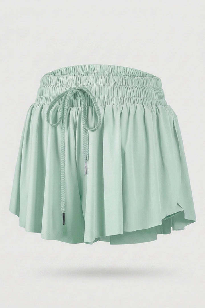 Dames Sport Rok | Ingebouwd Broekje | Tenniskort | Ren Short