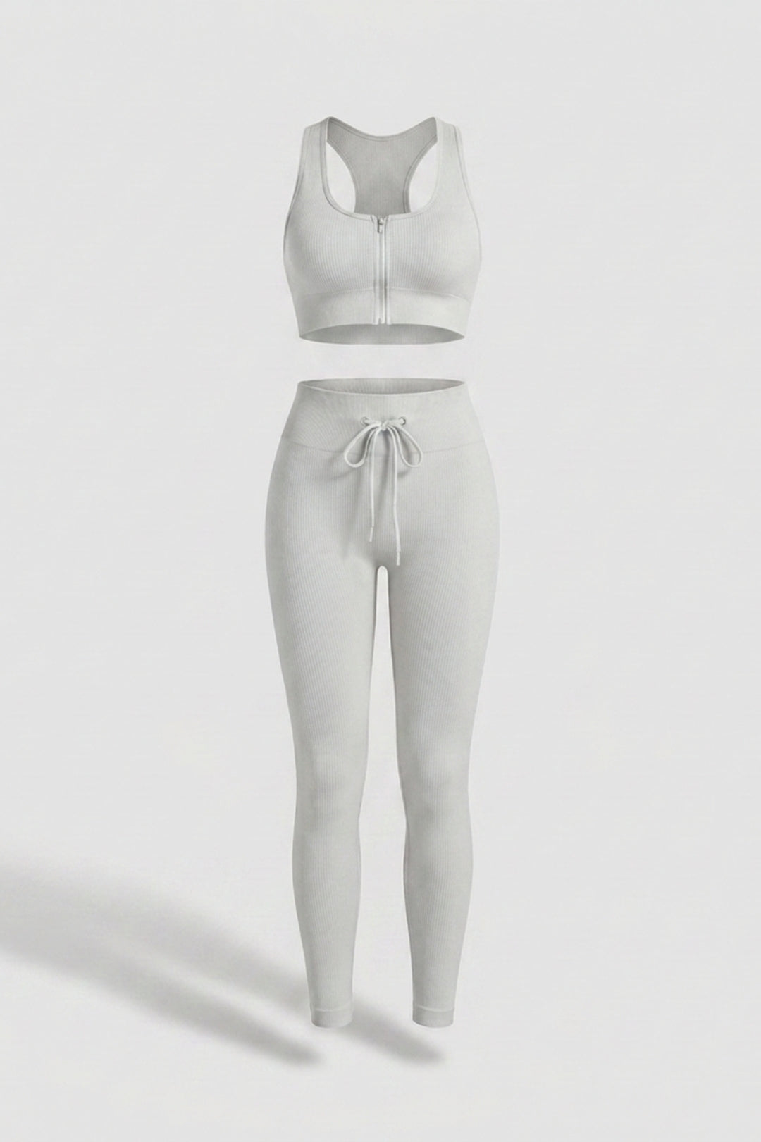Dames Sport Set | Zip Top & Legging | High Waist Legging