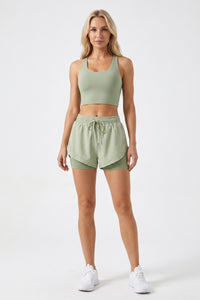 Women's Running Shorts | 2-in-1 Built-In Liner | Sports Shorts