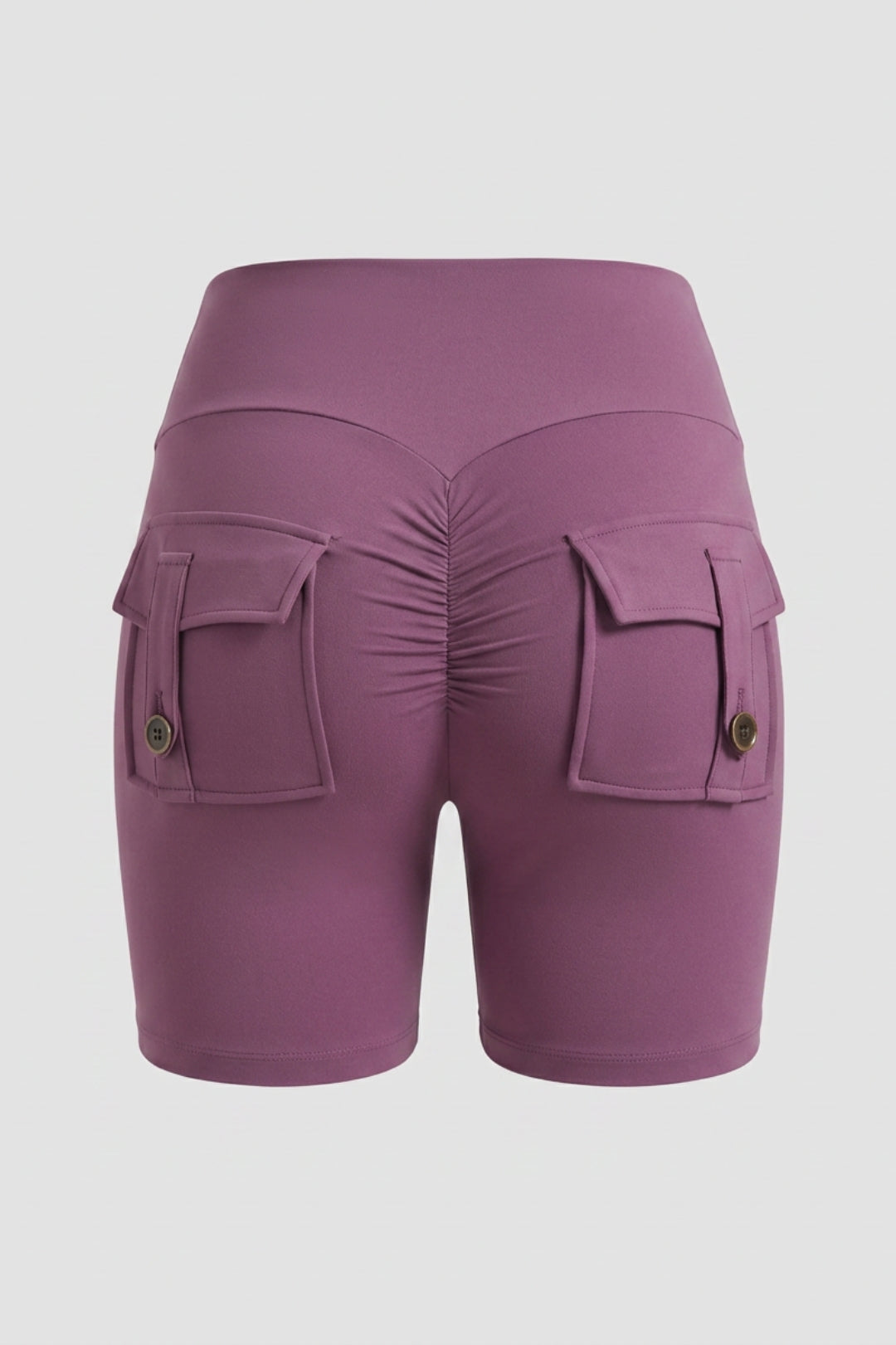 Dames Sport Short | Cargo Zakken | Groene Biker Short