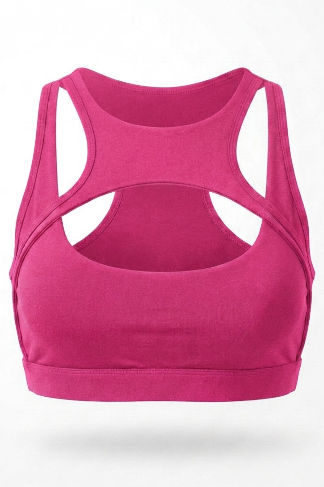 Dames Sport Top | Aansluitende Fit | Cut-Out Front | Activewear Top