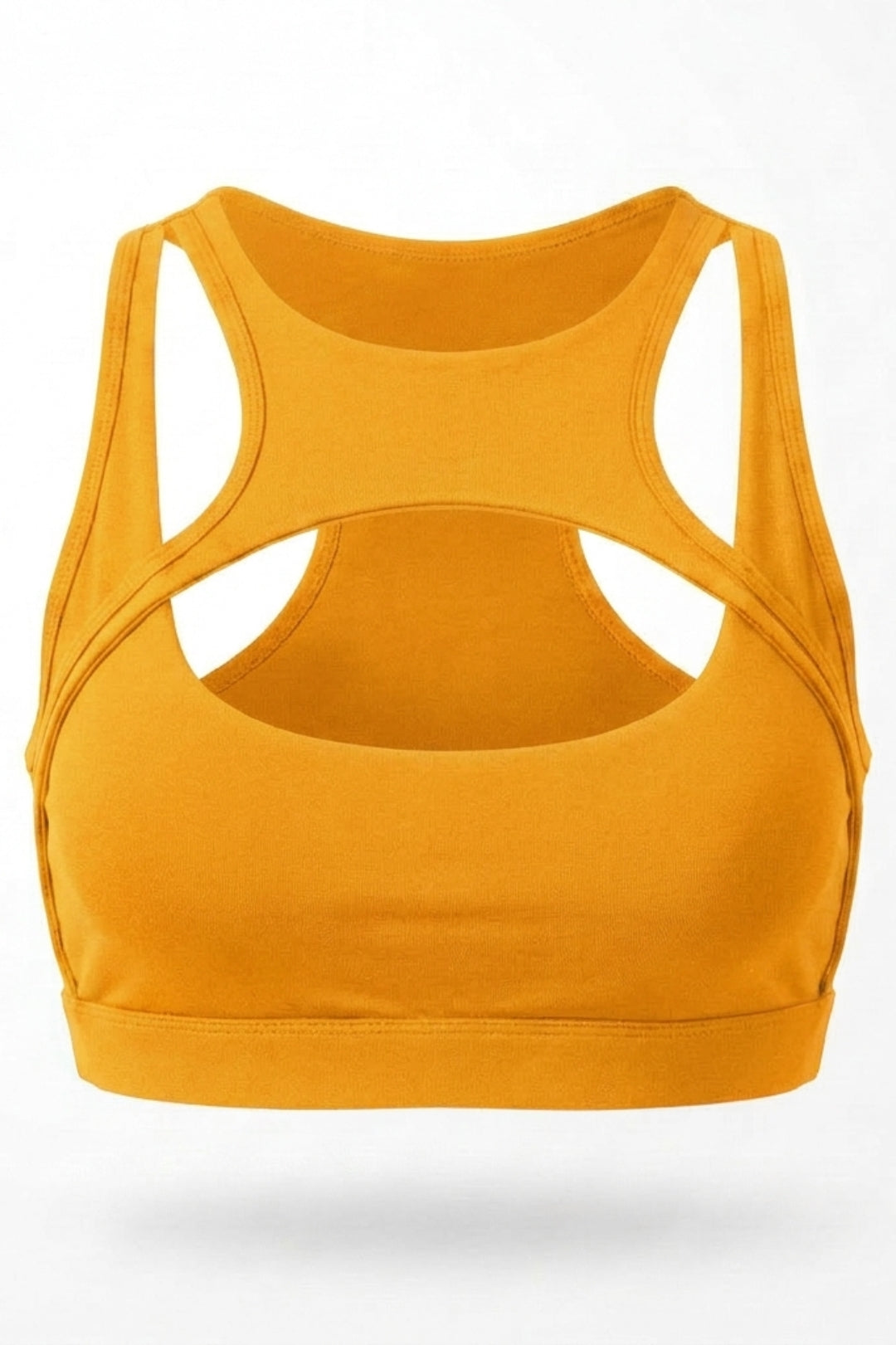 Dames Sport Top | Aansluitende Fit | Cut-Out Front | Activewear Top