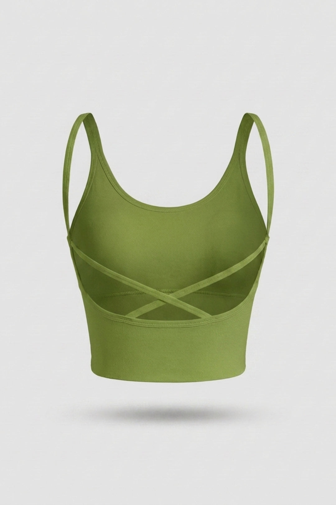 Dames Sport Top | Cross Back | Cropped Workout Fitness Top