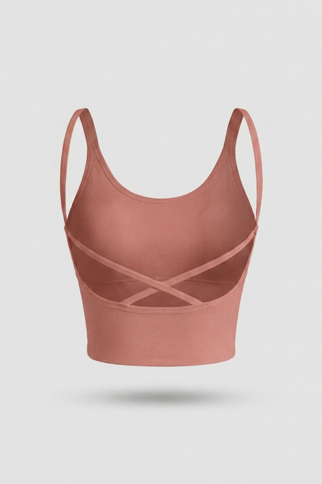 Dames Sport Top | Cross Back | Cropped Workout Fitness Top