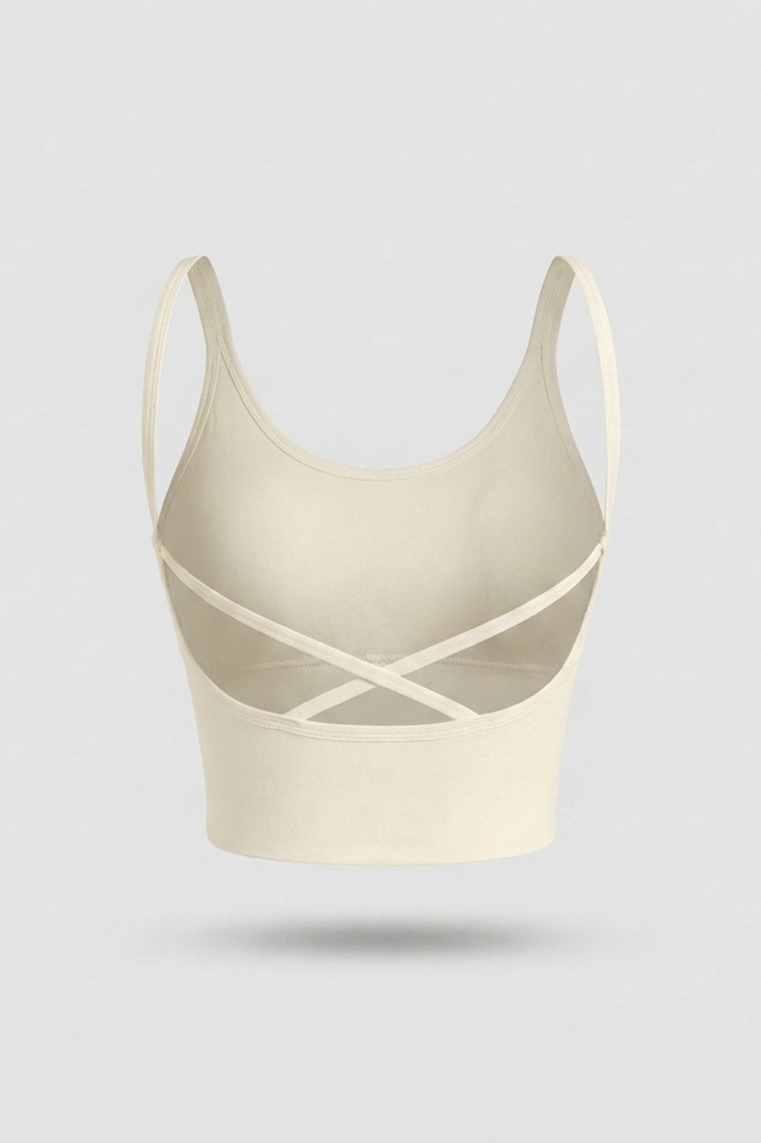 Dames Sport Top | Cross Back | Cropped Workout Fitness Top