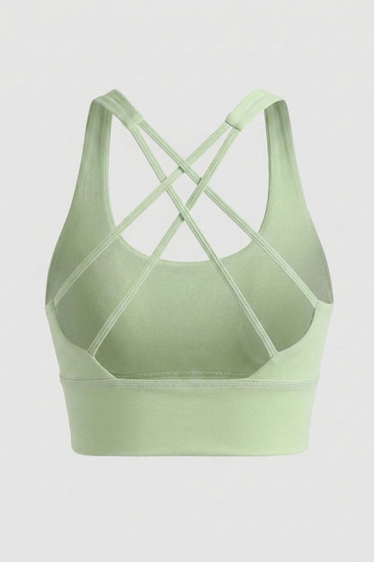 Dames Sport Top | Cross Back | Open Back Strap Top