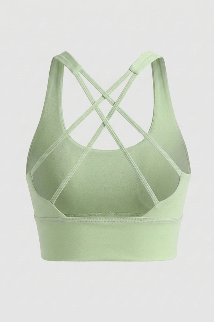 Dames Sport Top | Cross Back | Open Back Strap Top