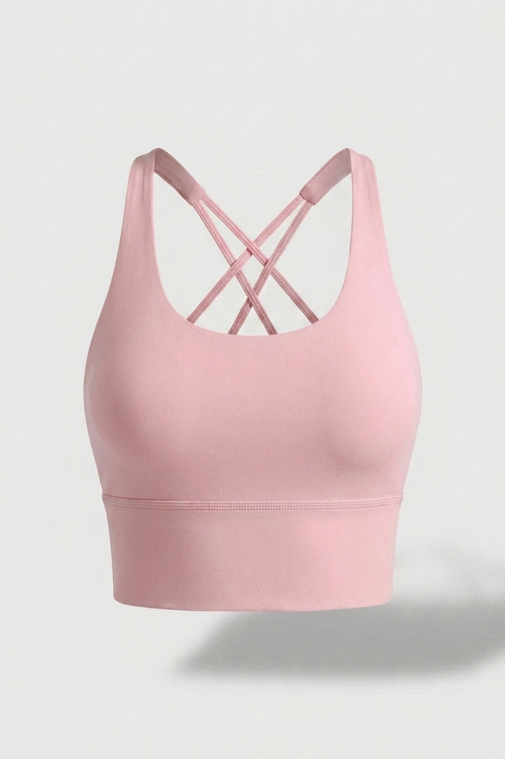 Dames Sport Top | Cross Back | Open Back Strap Top