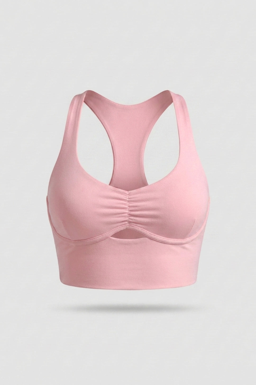 Dames Sport Top | Racerback | Aansluitende Fit | Witte Activewear Top