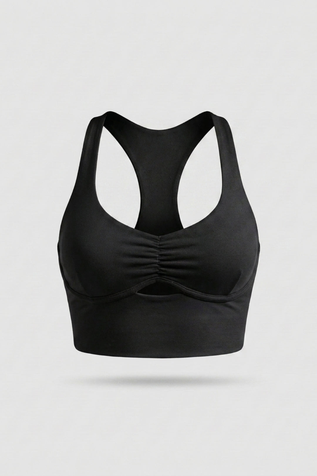 Dames Sport Top | Racerback | Aansluitende Fit | Witte Activewear Top