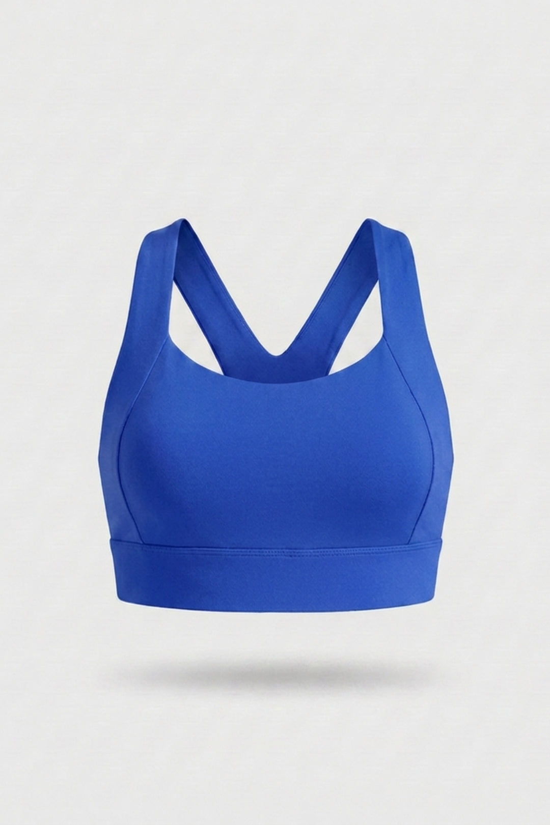 Dames Sport Top | Racerback | Cut Out Rug | Beige Activewear Top
