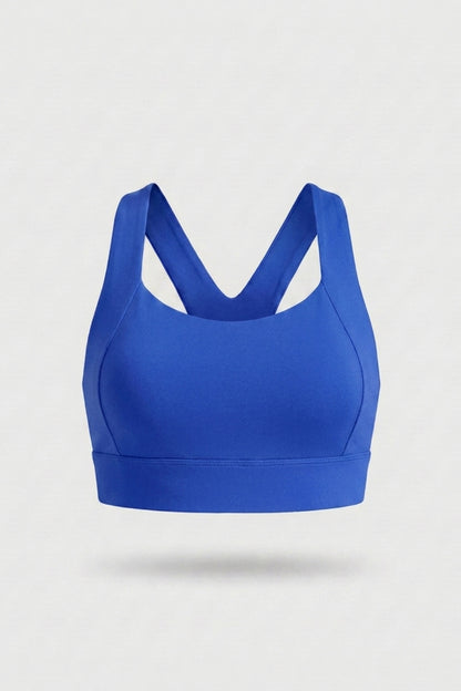 Dames Sport Top | Racerback | Cut Out Rug | Beige Activewear Top