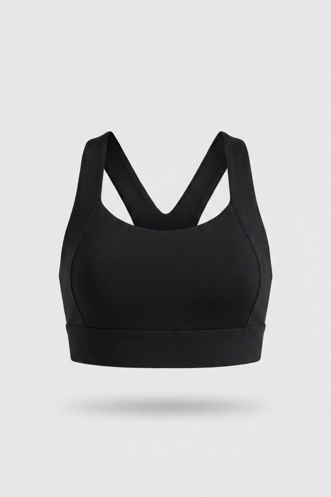 Dames Sport Top | Racerback | Cut Out Rug | Beige Activewear Top