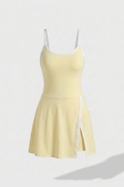 Dames Sportjurk | Binnen broek | Zijzak | Open back