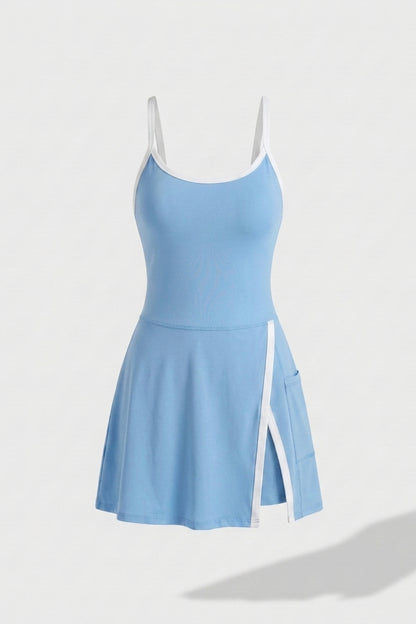 Dames Sportjurk | Binnen broek | Zijzak | Open back