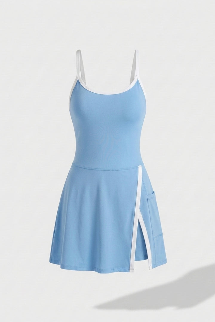 Dames Sportjurk | Binnen broek | Zijzak | Open back