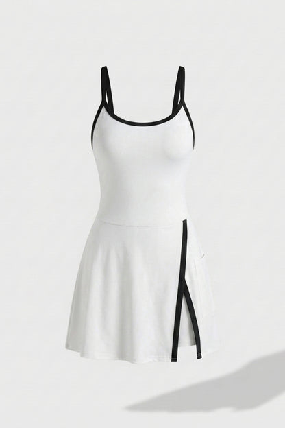 Dames Sportjurk | Binnen broek | Zijzak | Open back