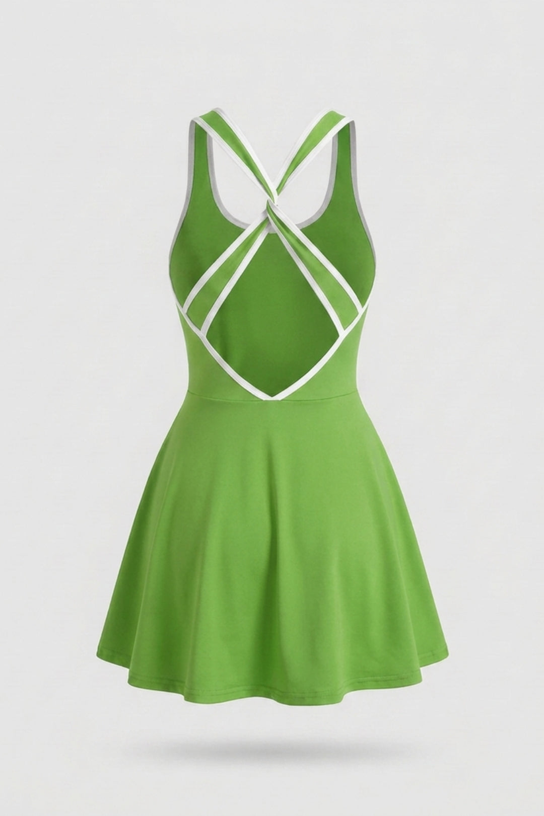 Dames Sportjurk | Cross Back | Tennisjurk Met Binnen broek