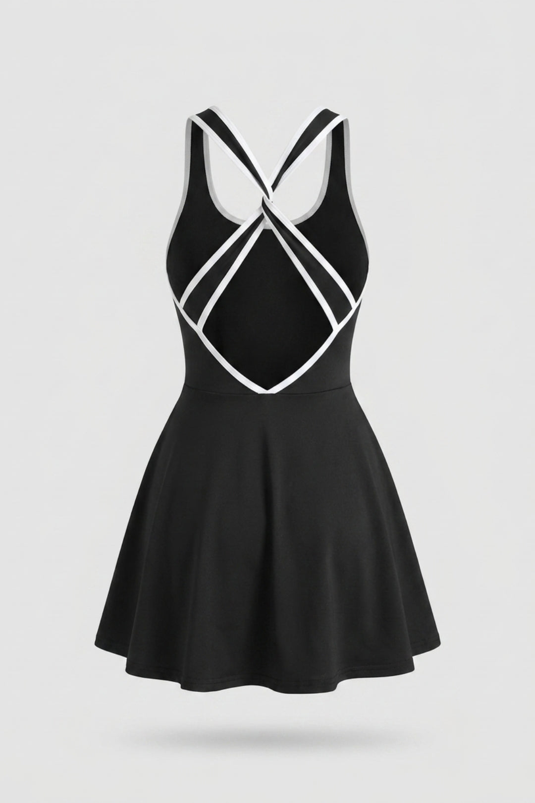 Dames Sportjurk | Cross Back | Tennisjurk Met Binnen broek
